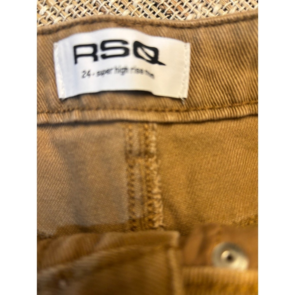 RSQ Super High Rise Mom Shorts Size‎ W24 - Picture 2 of 4